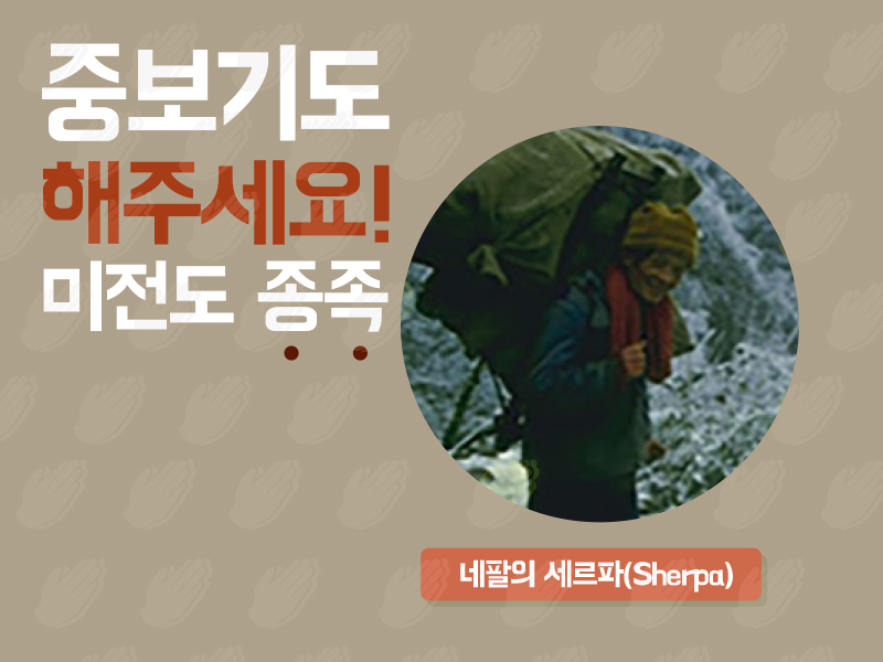 네팔의 세르파(Sherpa)