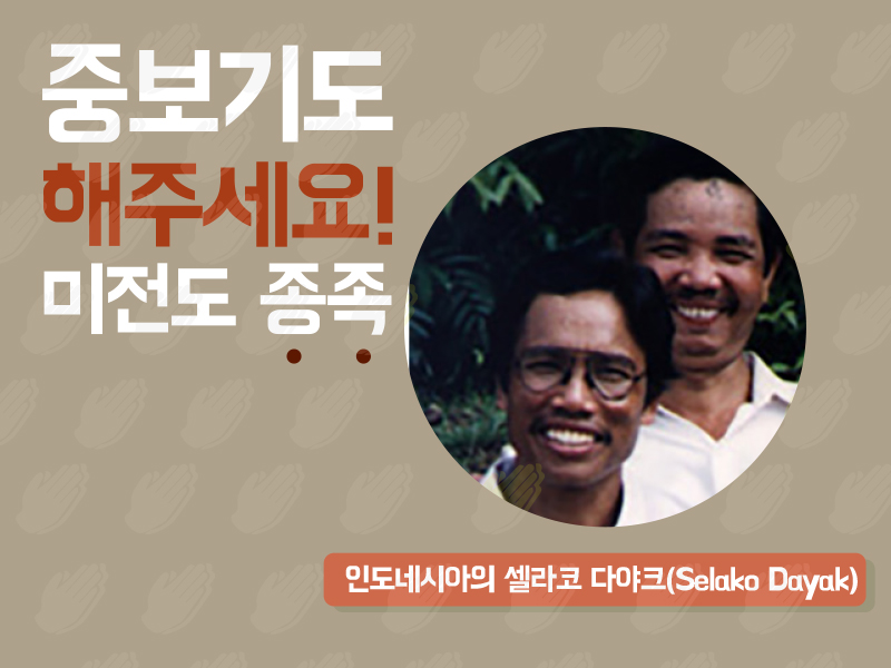 인도네시아의 셀라코 다야크(Selako Dayak)