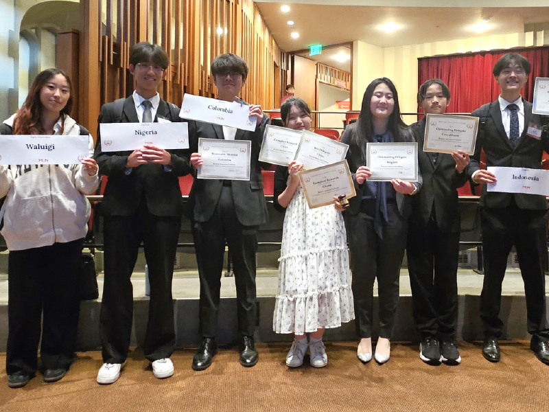 KAC MUN 학생들, USC 모의유엔대회에서 9개상 수상